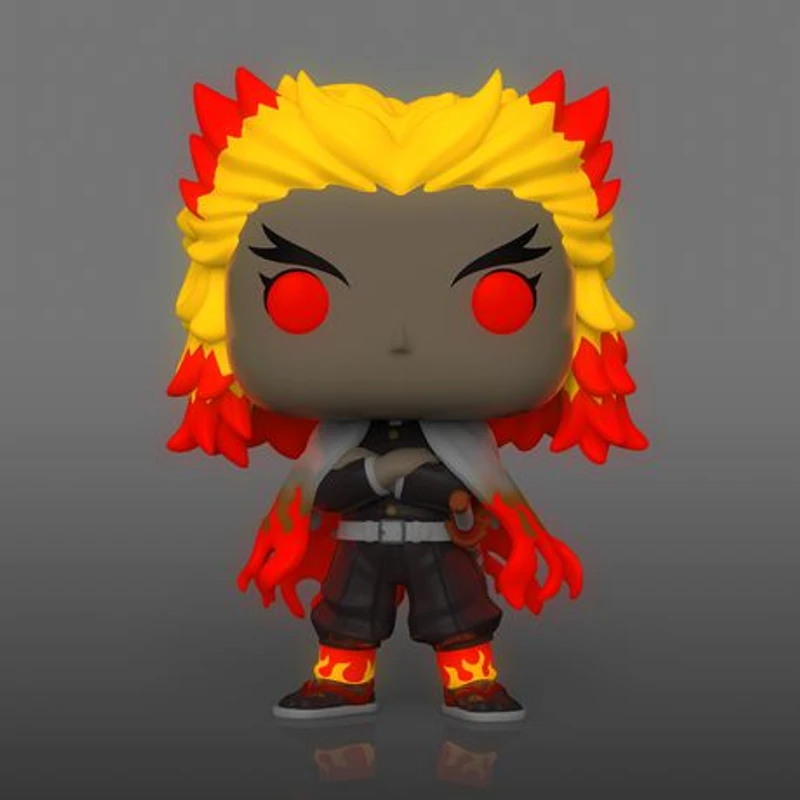 Funko Pop! Animation: DEMON SLAYER KYOJURO RENGOKU GLOW IN THE DARK [WALMART EXCLUSIVE] #1308
