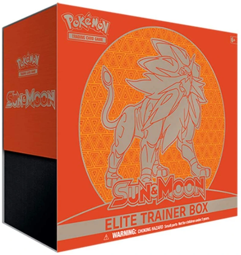 Pokemon TCG Sun & Moon Elite Trainer Box, SOLGALEO