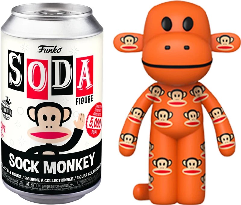 PAUL FRANK SOCK MONKEY FUNKO SODA VINYL LIMITED EDITION