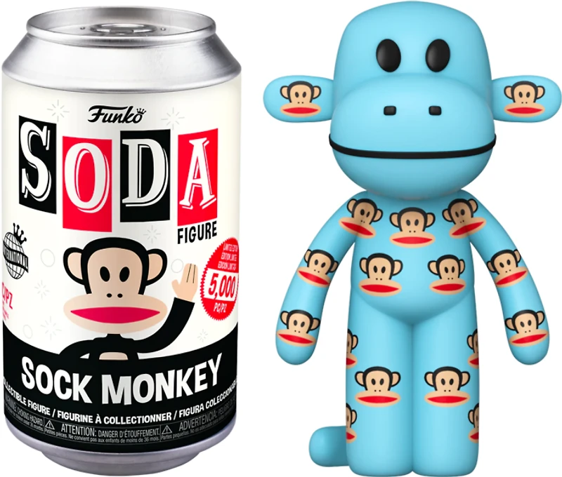 PAUL FRANK SOCK MONKEY FUNKO SODA VINYL LIMITED EDITION