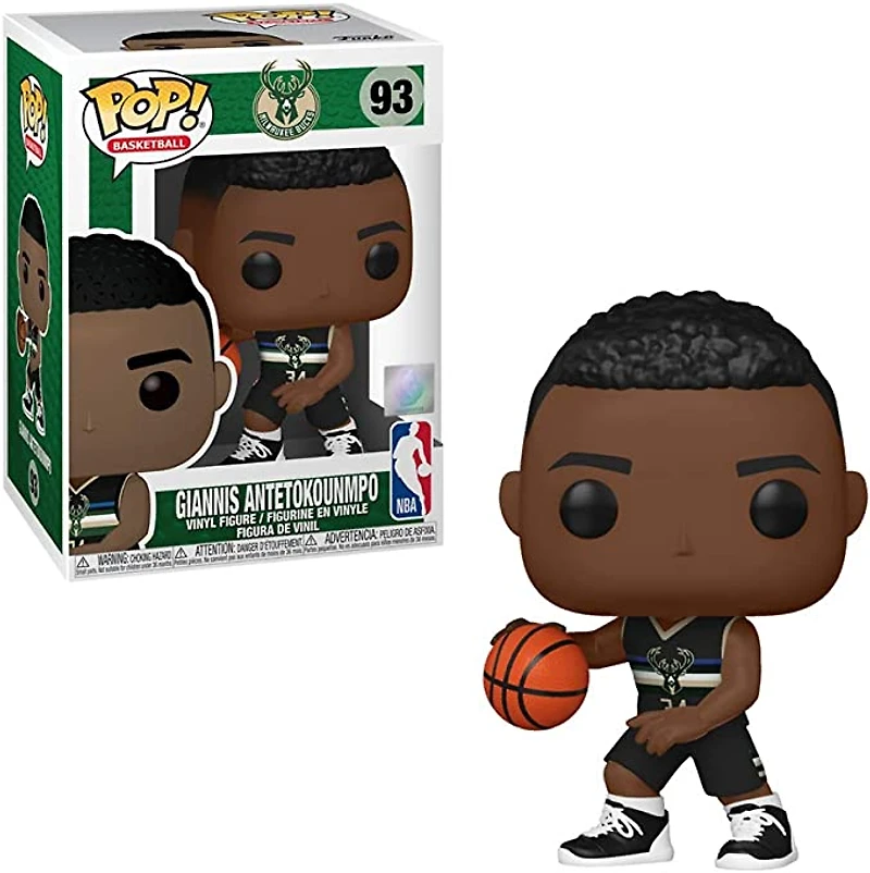 FUNKO POP! BASKETBALL [NBA]: MILWAUKEE BUCKS - GIANNIS ANTETOKOUNMPO [BUCKS ALTERNATE JERSEY] #93