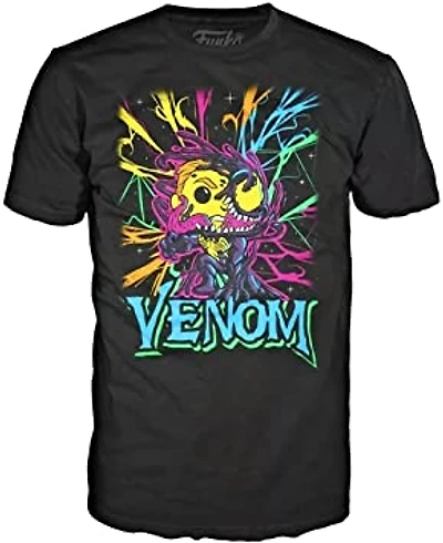Marvel Venom Black Light T-Shirt Funko (T-SHIRT ONLY)