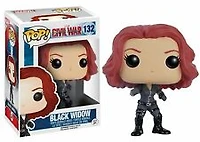 Funko Pop! Marvel: Captain America Civil War: Black Widow #132