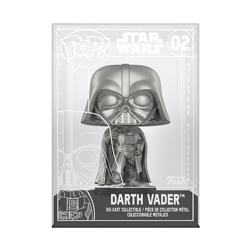 FUNKO POP! STAR WARS Die Cast DARTH VADER #01 DIECAST *SEALED* *CHANCE OF CHASE*