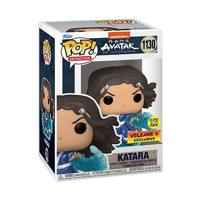 FUNKO POP! ANIME AVATAR KATARA GLOW IN THE DARK #1130 [VOLCANO X EXCLUSIVE]