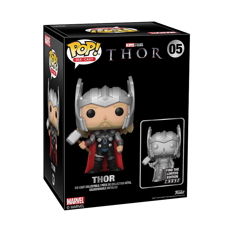 FUNKO POP! MARVEL THOR #05 DIECAST *SEALED* *CHANCE OF CHASE*