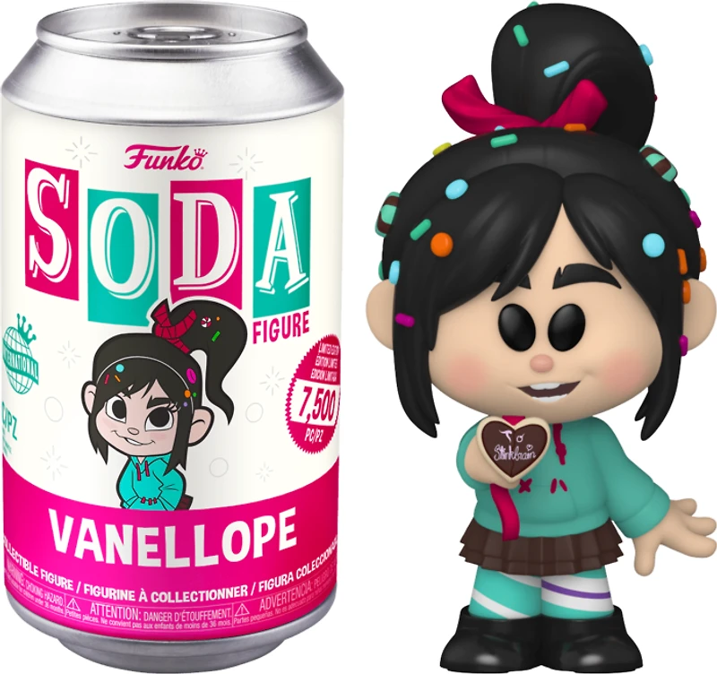 FUNKO SODA VINYL WRECK-IT RALPH VANELLOPE LIMITED 7,500 PC!