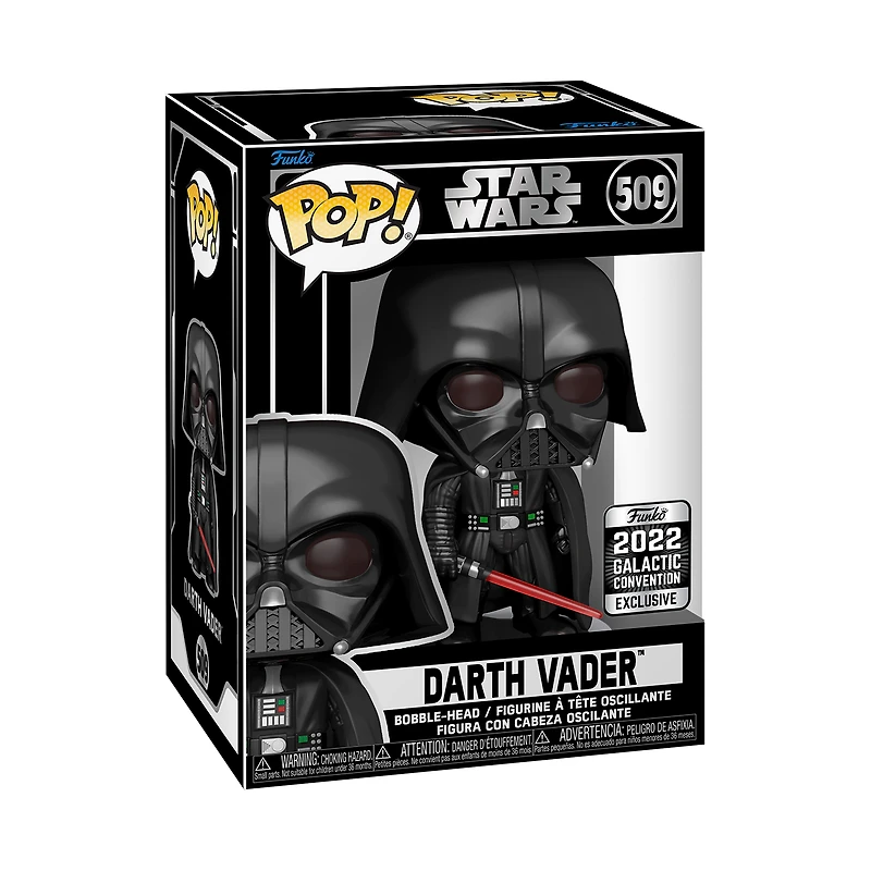 Funko Pop! STAR WARS 2022 GALACTIC CONVENTION DARTH VADER #509