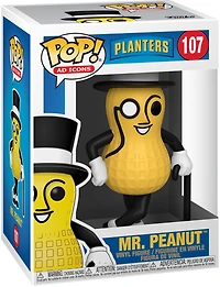FUNKO POP AD ICON Mr PEANUT - PLANTERS #107