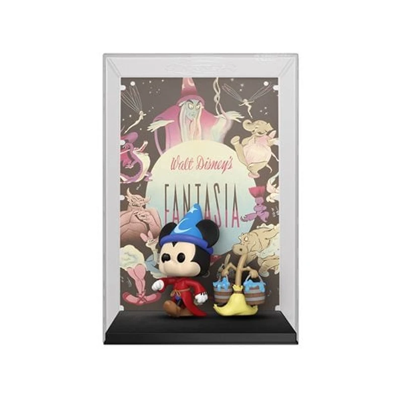 Funko Pop! Disney 100th: Fantasia - Sorcerer's Apprentice Mickey with Broom (Poster Cover) #07