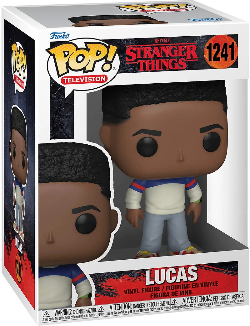 FUNKO POP! TV STRANGER THINGS - LUCAS SINCLAIR #1241