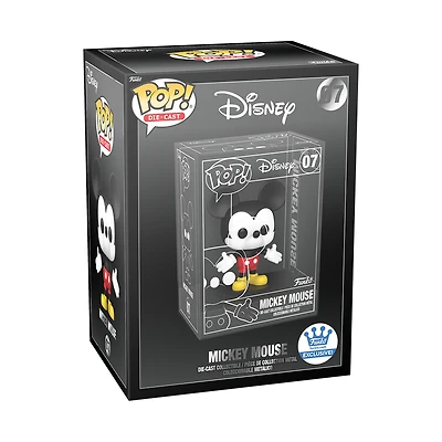 Funko Pop! DISNEY MICKEY MOUSE DIE-CAST DIECAST *SEALED* #07 [FUNKO SHOP EXCLUSIVE]