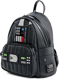 LOUNGEFLY EXCLUSIVE DARTH VADER STAR WARS LIGHT UP COSPLAY Mini Backpack