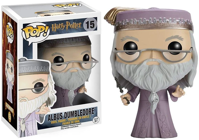 FUNKO POP! HARRY POTTER [PRISONER OF AZKABAN] - ALBUS DUMBLEDORE [W/ ELDER WAND] #15