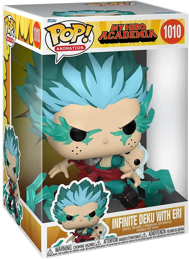 Funko Pop! JUMBO 10" - My Hero Acadamia - Infinite Deku with Eri #1010