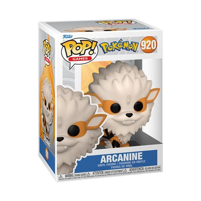Funko Pop! Games: Pokemon - Arcanine #920
