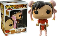 FUNKO POP! GAMES: STREET FIGHTER - CHUN-LI [RED DRESS] **FYE EXCLUSIVE** #136