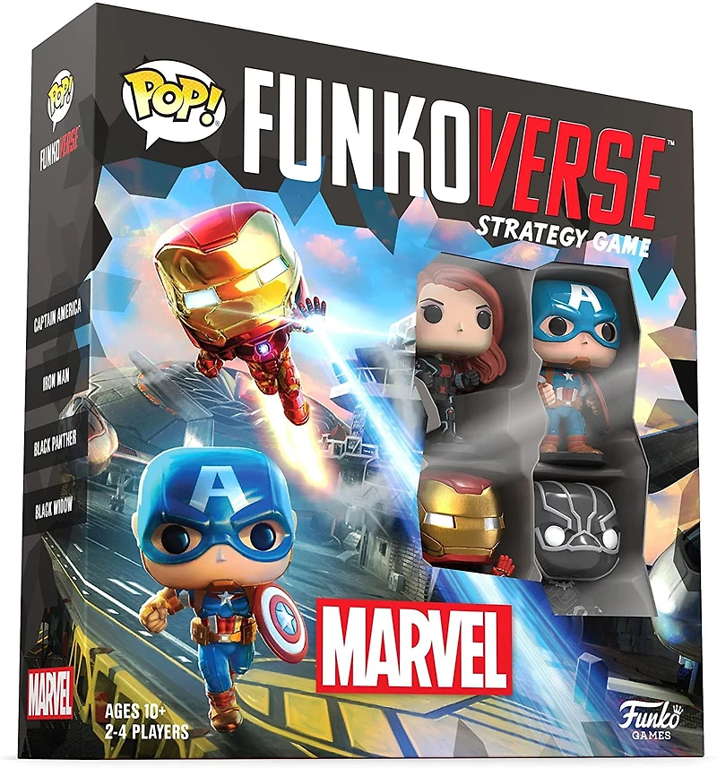 FunkoVerse MARVEL Avengers Strategy Game 100 (4 Pack Game)