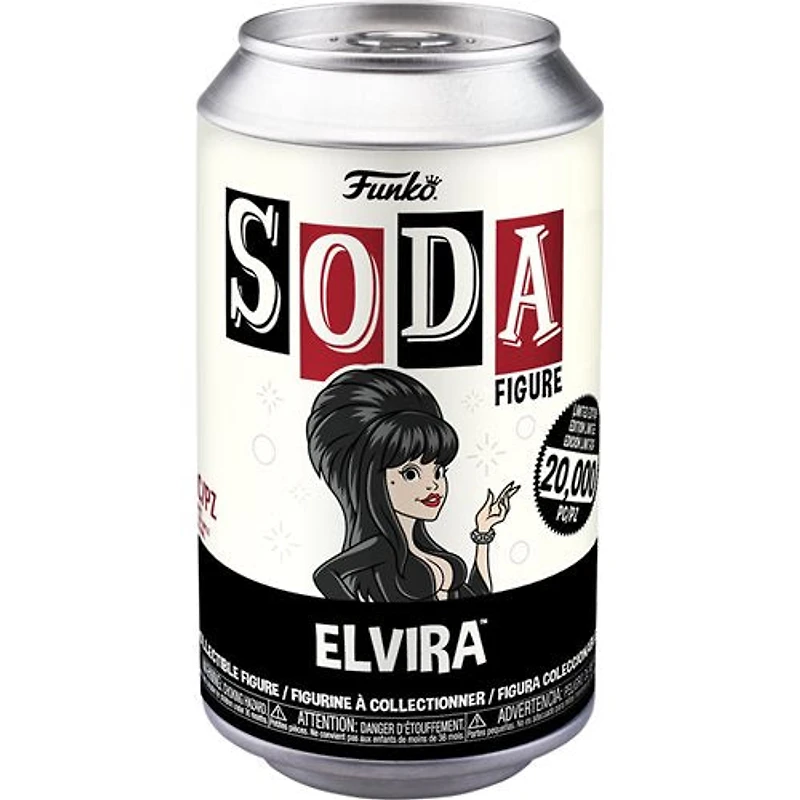 FUNKO SODA VINYL HORROR ELVIRA SODA [EE EXCLUSIVE] LIMITED 20,000 PC!