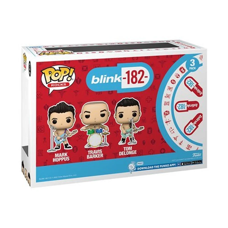 FUNKO POP! ROCKS BLINK-182 - [3PK] What's My Age Again?