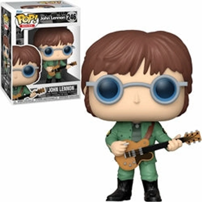 FUNKO POP! ROCKS [MUSIC] - JOHN LENNON MILIARY JACKET #246