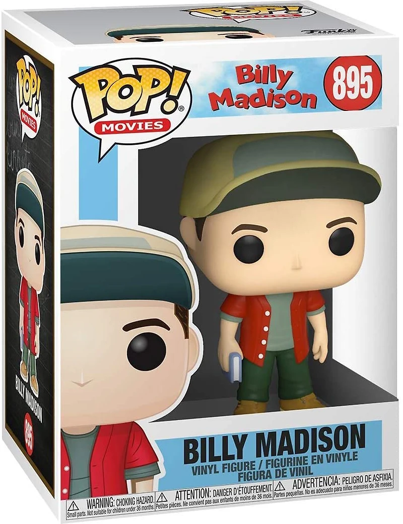 FUNKO POP! MOVIES: BILLY MADISON - BILLY MADISON [RED SHIRT] #895