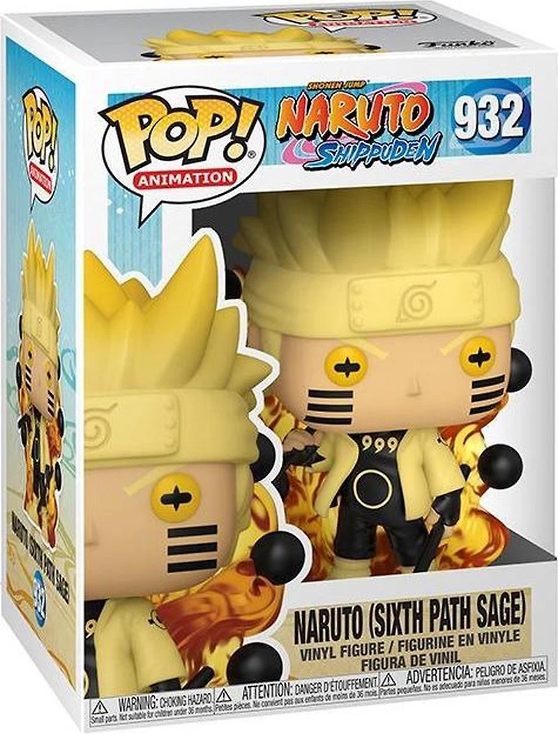 Funko Pop! Anime: Naruto - Naruto (Six Path Sage) #932