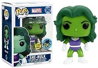 Funko Pop! Marvel: She-Hulk Glow in the Dark Comikaze Exclusive #147