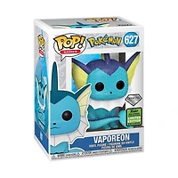 Funko Pop! Games: Pokemon - Vaporeon (Diamond) #627 [2021 ECCC Spring Convention Exclusive] *NOT MINT*