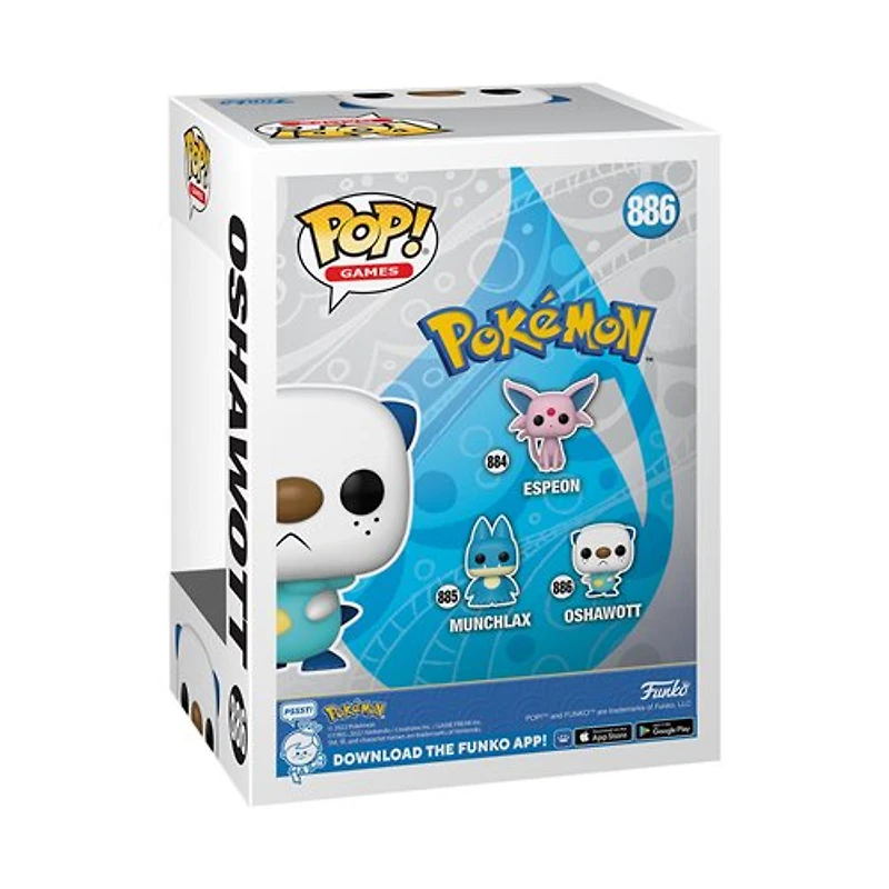 Funko Pop! Games: Pokemon - Oshawott #886
