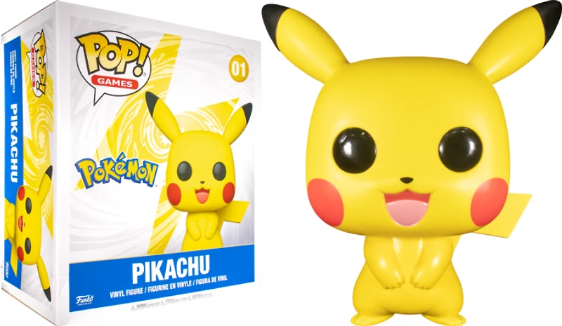 Funko Pop! Games: Pokemon - Mega 18" Pikachu #01