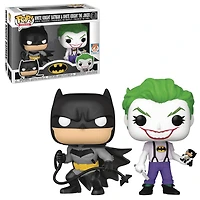 Funko Pop! Batman White Knight Batman and Joker Pop! Vinyl Figure 2-Pack PX Exclusive