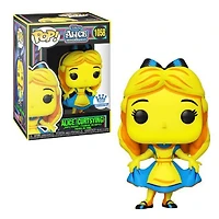 FUNKO POP! DISNEY: ALICE IN WONDERLAND [70TH ANNIVERSARY] - ALICE [CURTSYING - BLACK LIGHT GLOW] **FUNKO SHOP EXCLUSIVE** #1058