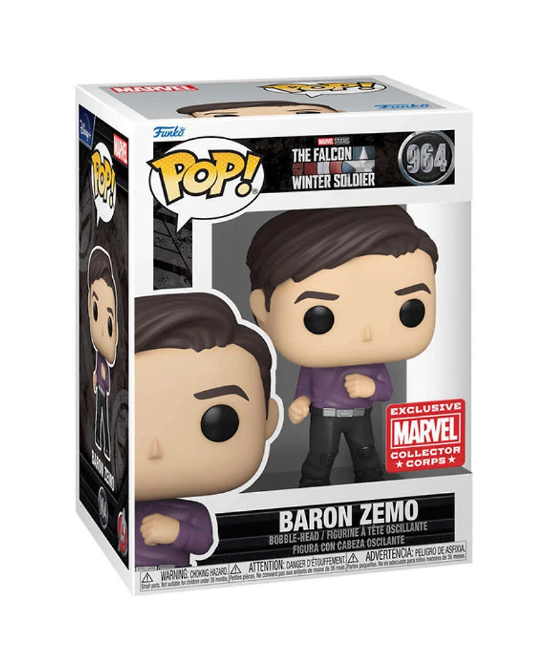 FUNKO POP! MARVEL: THE FALCON & THE WINTER SOLDIER [TV SERIES] - BARON ZEMO DANCING [MARVEL COLLECTORS CORP EXCLUSIVE] #964