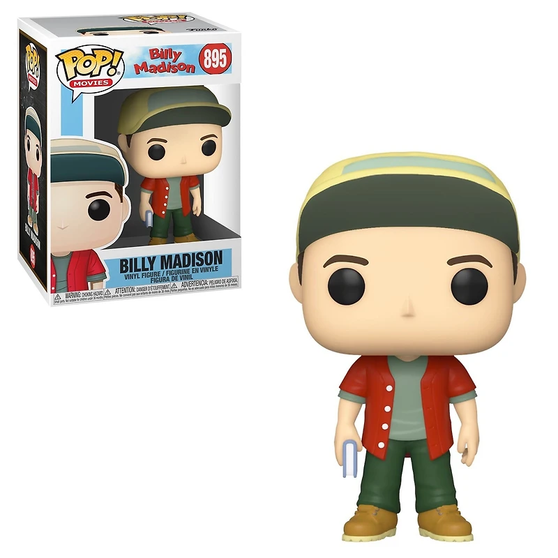 FUNKO POP! MOVIES: BILLY MADISON - BILLY MADISON [RED SHIRT] #895