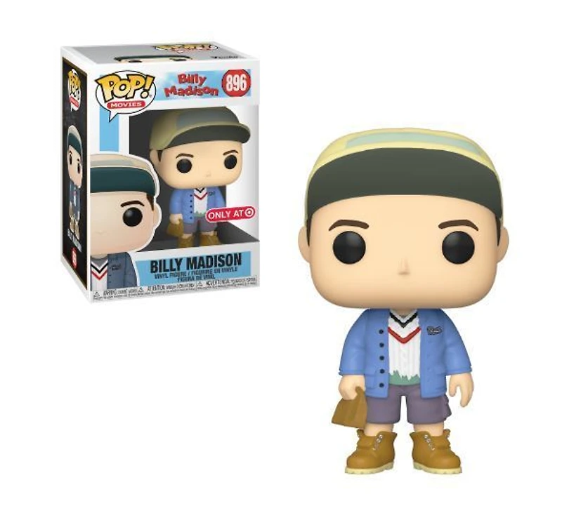 FUNKO POP! MOVIES: BILLY MADISON - BILLY MADISON [HOLDING LUNCH BAG] **TARGET EXCLUSIVE** #896