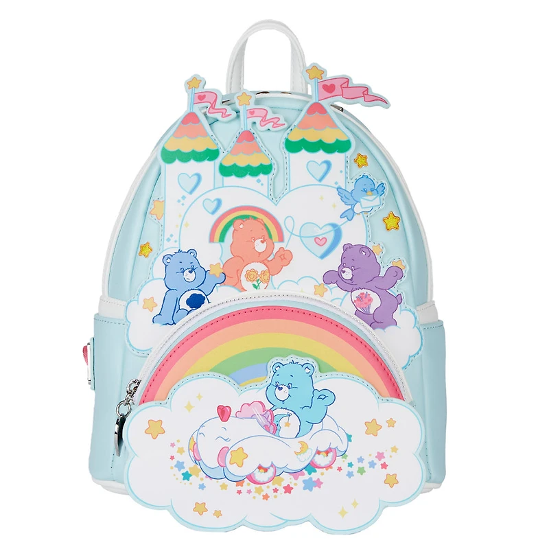 LOUNGEFLY CARE BEARS 40th ANNIVERSARY MINI BACKPACK