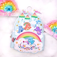 LOUNGEFLY CARE BEARS 40th ANNIVERSARY MINI BACKPACK