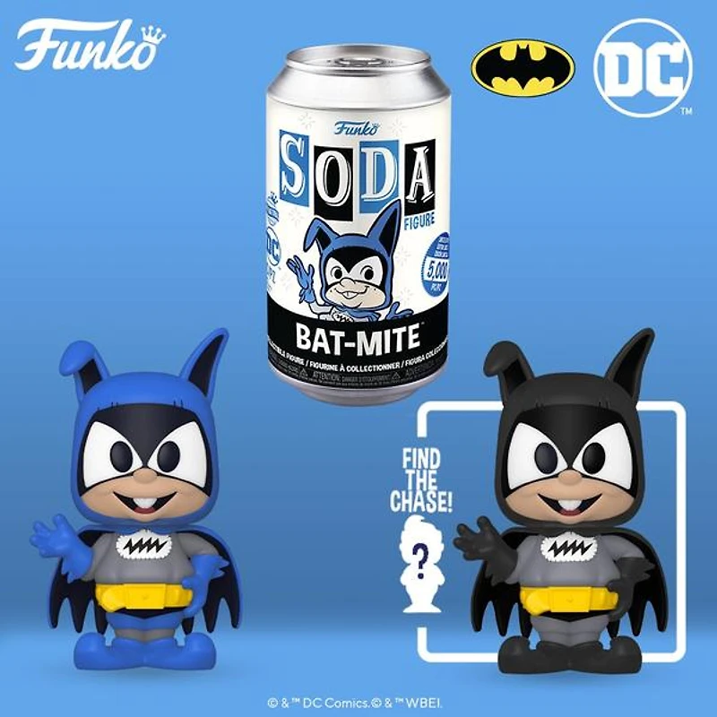 FUNKO SODA! BAT-MITE SODA CAN DC HERO **SEALED CAN**