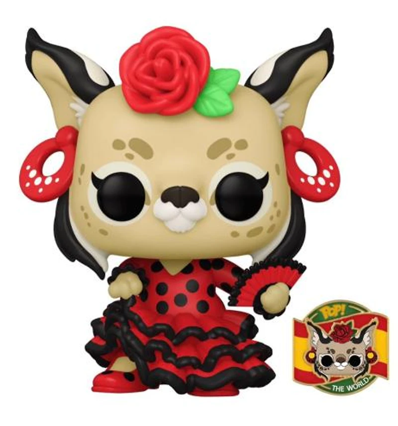 Funko Pop! Around the World - Spain - Carmen the Jungle Cat *INSTOCK *