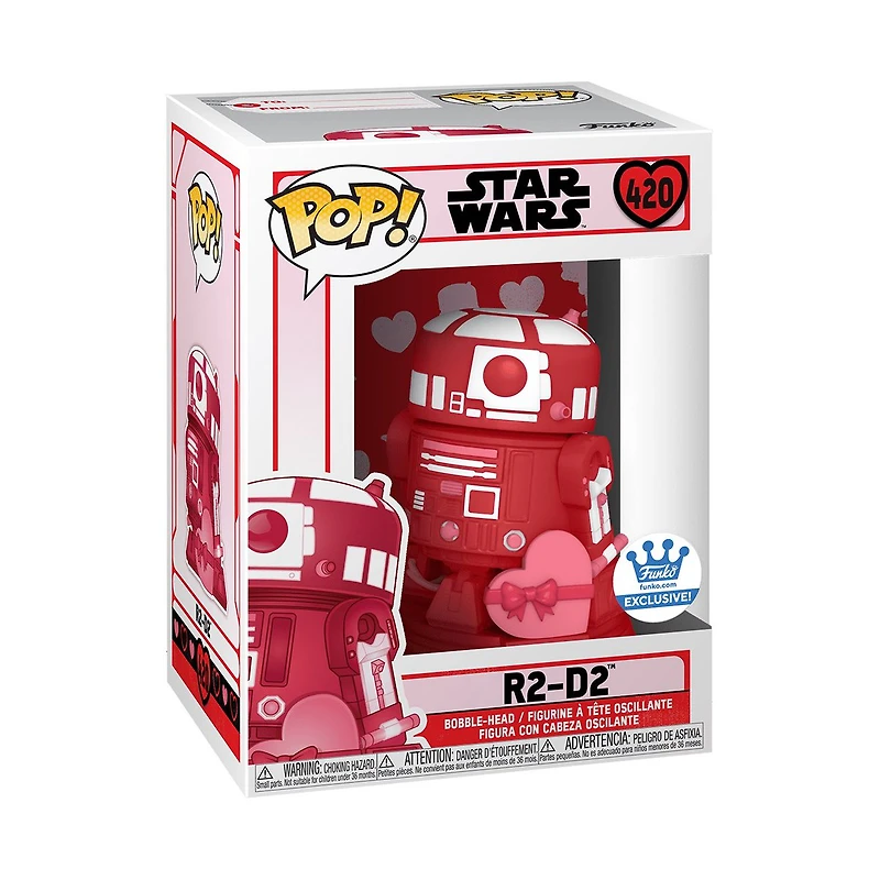 Funko Pop! R2D2 WITH HEART - STAR WARS VALENTINES *FUNKO SHOP Exclusive* *PREORDER*
