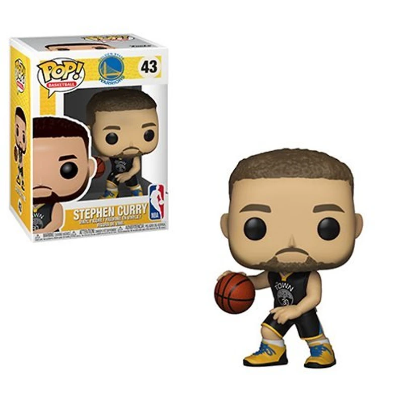 Funko Pop! Sports: NBA - Stephen Curry (Golden State Warriors) #43