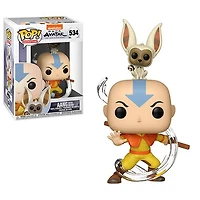 FUNKO POP! ANIMATION - AVATAR: THE LAST AIRBENDER - AANG [W/ MOMO] #534