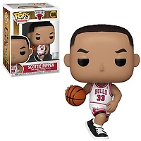 FUNKO POP! BASKETBALL [NBA LEGENDS]: CHICAGO BULLS - SCOTTIE PIPPEN [WHITE HOME JERSEY] #108