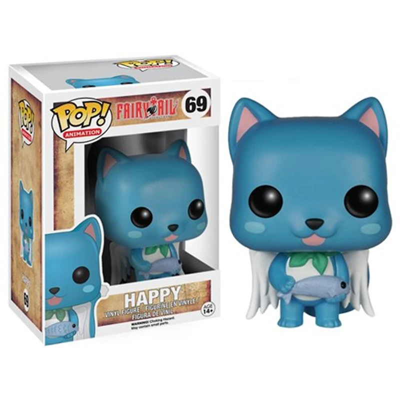 Funko Pop! Animation - Fairy Tail - Happy with Fish #69