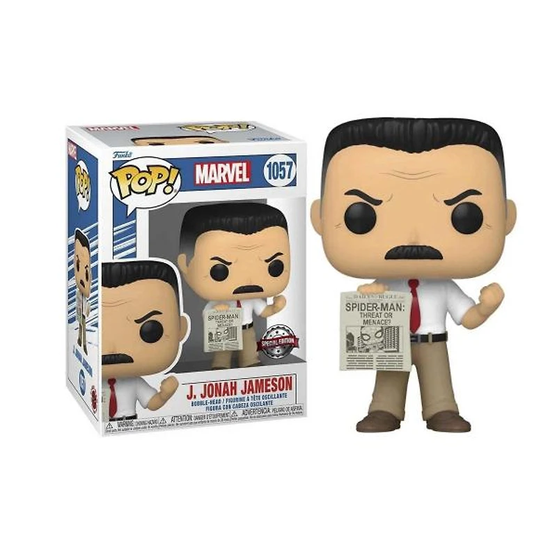 FUNKO POP! MARVEL SPIDER-MAN J JONAH JAMESON [SPECIAL EDITION EXCLUSIVE] #1057