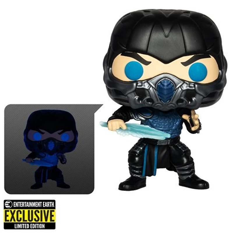Funko Pop! Games: Mortal Kombat - Sub-Zero #1057 [Entertainment Earth Exclusive - GITD]