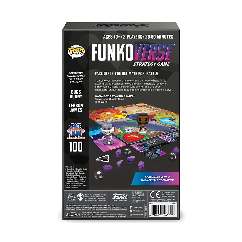 FunkoVerse Space Jam New Legacy Strategy Game 100 (2 Pack Game)