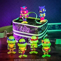 TEENAGE MUTANT NINJA TURTLES 6-PACK VINYL SODA WITH COOLER LIMITED EDITION