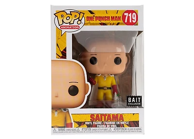 FUNKO POP! ANIMATION: ONE PUNCH MAN - SAITAMA [W/ BAG] **BAIT EXCLUSIVE** #719